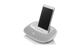 Illustration for article titled JBL OnBeat Rumble: The Most Powerful (and Most Expensive) Lightning Connector Speaker Dock Yet